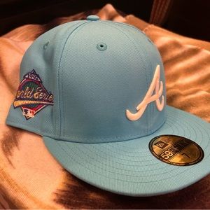 New Era 59Fifty 7 1/2 Atlanta Braves MyFitteds Exclusive Butter Bottom